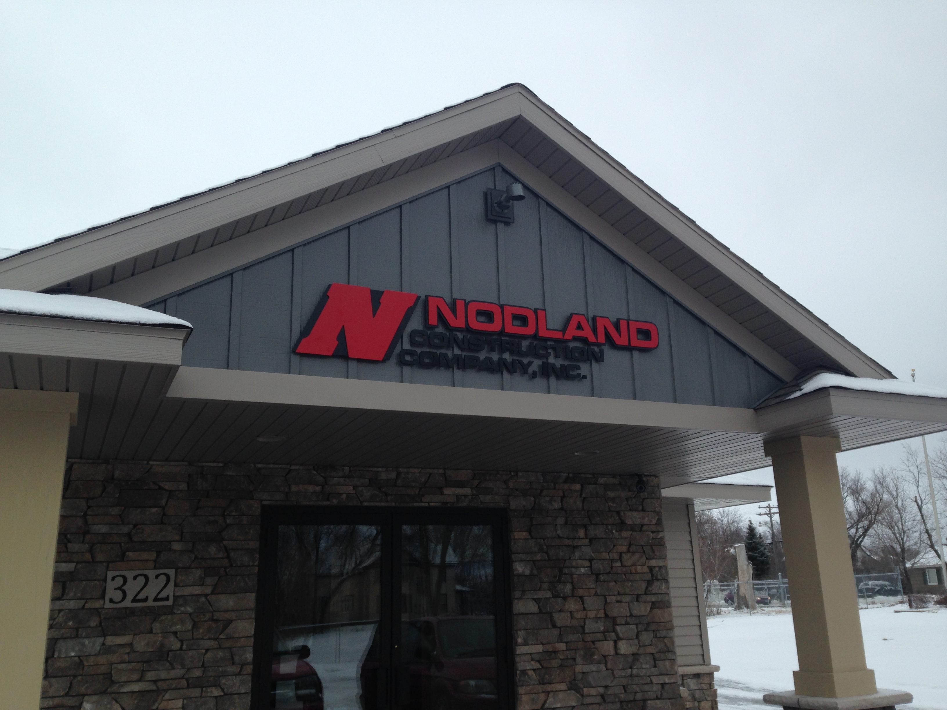 Custom Signs for Nodland Construction | Signmax.com